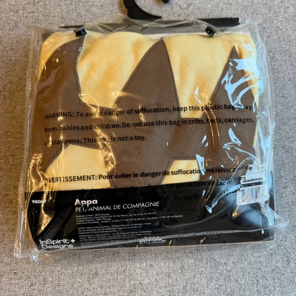 Avatar The Last Airbender Appa Pet Costume for Dogs/Cats